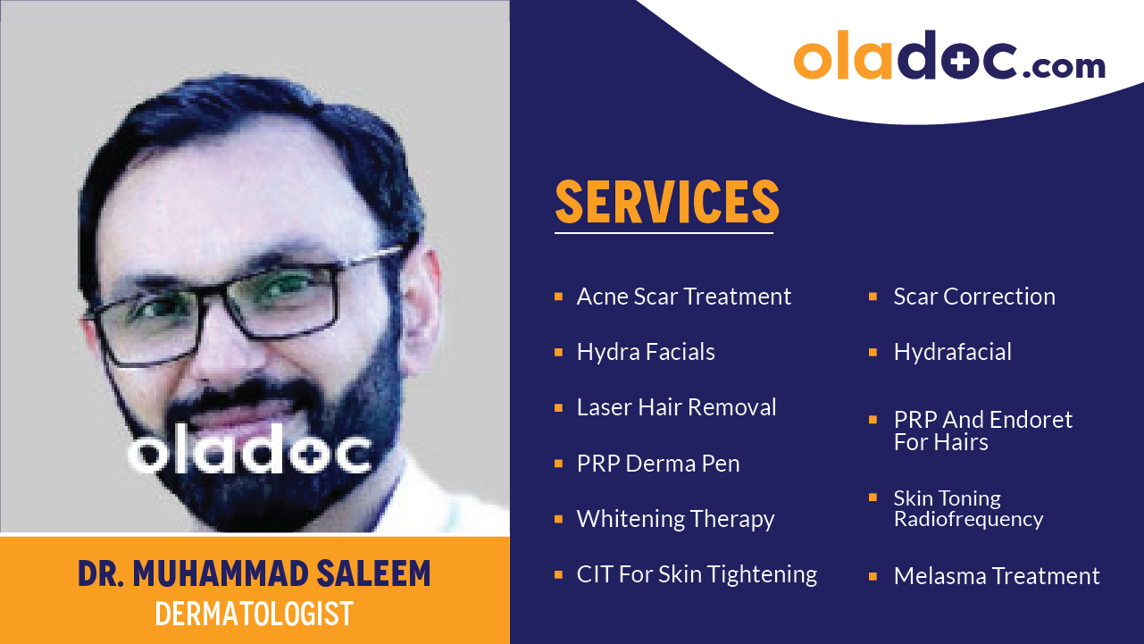 Services provided by Dr. Muhammad Saleem